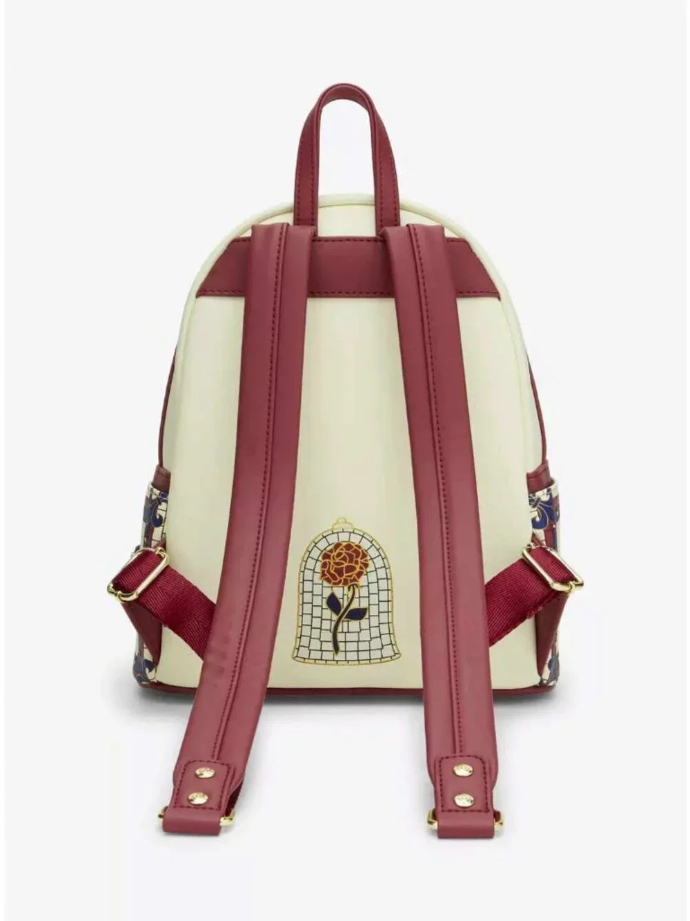 Loungefly Beauty & Beast Mosaic Mini Backpack BoxLunch Exclusive NWT Price: $10